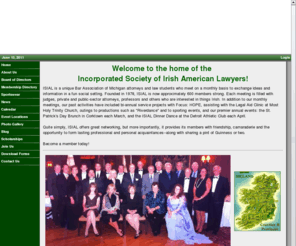 irish-lawyers.org: Incorporated Society of Irish American Lawyers
Incorporated Society of Irish American Lawyers Michigan Chapter