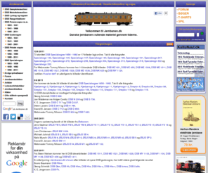 jernbanen.dk: Jernbanen.dk - Danske jernbaner rullende materiel gennem tiden
Jernbanen.dk er Danmarks største jernbanewebsite med information om over 100.000 danske jernbane lokomotiver og vogne med tilhørende data, billeder, tegninger m.v. Aktivt jernbaneforum for jernbanesnak. Salg af jernbanebøger, jernbane t-shirts, plakater m.m.