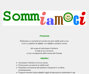 sommiamoci.org: Sommiamoci
Sommiamoci