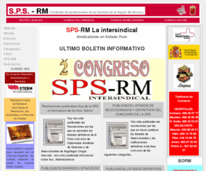 sps-rm.com: SPS-RM. Sindicato de profesionales de la Sanidad de la Region de Murcia
Sindicato de profesionales de la Sanidad de la Region de Murcia. SPS-RM.