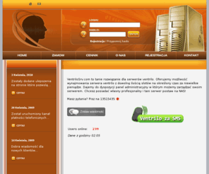 ventrilosrv.com: Tanie i stabilne serwery Ventrilo
serwery ventrilo