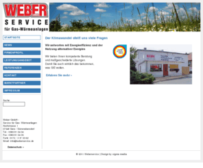 weberservice.de: WEBER GmbH – Service für Gas-Wärmeanlagen
Dienstleister für industriellen Wärmeerzeugung, Heizungs- und Klimatechnik