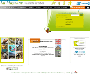 gites-mayenne.com: Mayenne Reservation
Site de rservation du dpartement de la Mayenne Gtes de France, Clvacances, Villages de chalets, Meubls de tourisme