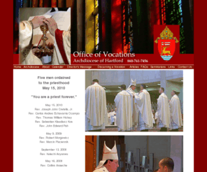 vocationshartford.org: Office of Vocations Archdiocese of Hartford - Priests
Office of Vocations, Archdiocese of Hartford, Connecticut, USA