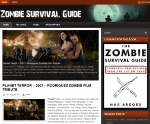 zombiesurvivalguide.net: The Zombie Survival Guide
The home of everything zombie. We love writing zombie film reviews, and finding out the latest zombie news. Everything you need for survival of the latest zombie apocalypse.