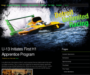 detroitunlimited.com: 
Official site of the U-13 Spirit of Detroit unlimited hydroplane