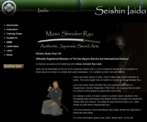 seishin-iaido.co.uk: Seishin Iaido - Sussex | Muso Shinden Ryu Iaido
Seishin judo club offers structured training for all abilities, in both competitive and traditional judo - based in Sussex.