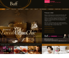 buff-spa.com: Buff Day Spa, Taunton, Somerset.
Deluxe and tranquil, the Buff Urban Day Spa is located in Taunton, Somerset. Offering the latest in spa treatments for the face and body. Buff Day Spa also have a wide range of treatments for men.