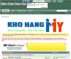 diendandaugia.net: Dien dan DAU GIA | DAU GIA TRUC TUYEN| MY PHAM Dermagevity| Mua hang giup ban tren eBay.com
Dien dan dau gia truc tuyen | My pham Dermagevity