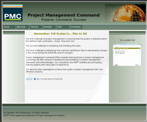 pmcommand.com: PM Command: Project Management Command
Getting started with Project Management training and get PMP certified