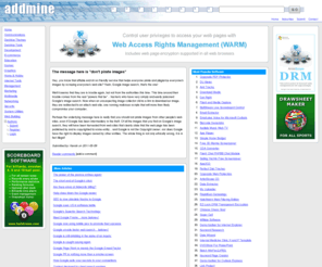 addmine.com: A D D M I N E - Software Search
Search for quality software