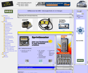 amb-tuning.de: AMB - Chiptuning - Chip Tuning und Tuning vom Profi
Chiptuning, OBD-Tuning, Tuning, chiptuning, tuning, chip-tuning, chip,tuning vom Profi. Individuelle Abstimmung aller Fahrzeuge, wir beraten Sie gerne.