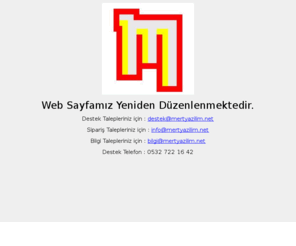 mertyazilim.net: Mert Yazılım - Ana Sayfa
Mert Yazılım