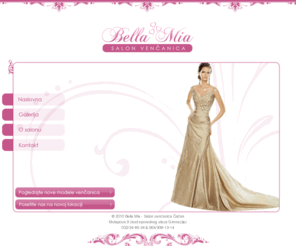 vencanicebellamia.com: Bella Mia - Salon venčanica - Venčanice Čačak
Dobrodošli na sajt salona venčanica Bella Mia iz Čačka