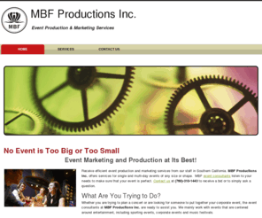 mbfproductionscorp.com: Event Production, Event Marketing | Palos Verdes Estates, CA
Receive efficient event production and marketing services from our staff in Palos Verdes estates, California.