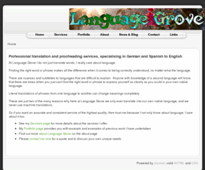 the-language-grove.com: Language Grove - Home
LanguageGrove - Translation Services German and Spanish to English