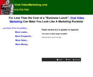 viral-videomarketing.com: Viral Video Marketing: The place to go for affordable, small business video marketing - Viral Video Marketing
Viral Video Marketing is the place to go for affordable, small business video marketing and production