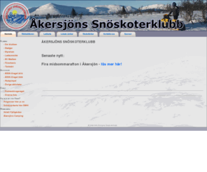 akersjonssk.se: Åkersjöns Snöskoterklubb
Skoter, snöskoter, skoterklubbar, jämtland, åkersjön, krokom