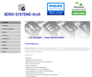 bs-gross.com: BÜRO-SYSTEME-Gross: Startseite
Ihr Partner fÃ¼r Drucker, Kopierer und alles rund ums BÃ¼ro in Wiesbaden und dem Rhein-Main Gebiet
