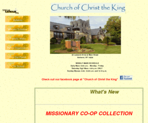 ctksnyder.com: Christ the King Parish Home Page
This page is about Christ the King Parish Snyder New York