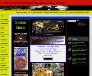 pentagonpaintball.com: 
Pentagon Paintball games, award winning paintball playing fields. Birthday parties and corporate teambuilding in Erie PA. Pennsylvania 
