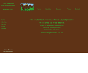 web-maven.com: Welcome to Web-Mavin
TINCAS basierte CGI-Schnittstelle