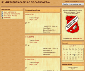 educailo.com: I.E. «MERCEDES CABELLO DE CARBONERA»

  
    
       
      Entorno de Aprendizaje Virtual
      Educación para el Trabajo
      "COMPUTACIÓN" 
    
  
  
    Consultas a: edgar_ilo@educailo.com
    
  
