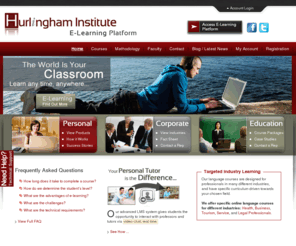 hurlinghaminstitute.com: Hurlingham Institute | Learn Spanish Online - Virtual Classrooms and Live Tutors
Hurlingham Institute offers exclusive online learning courses in Spanish and English. Live tutors and the backing of a full university help our students fully reach their potential in language learning.
