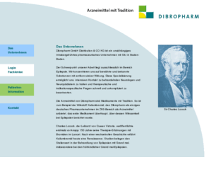 dibropharm.com: Dibropharm | Dibropharm | Das Unternehmen
Dibropharm GmbH Distribution & CO KG ist ein unabhängiges Inhabergeführtes pharmazeutisches Unternehmen mit Sitz in Baden-Baden.