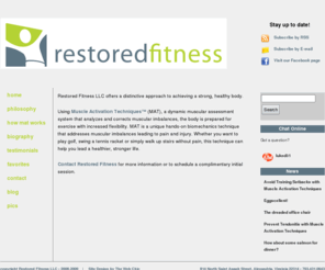 restoredfitness.com: Restored Fitness
A unique approach to pain-free living.