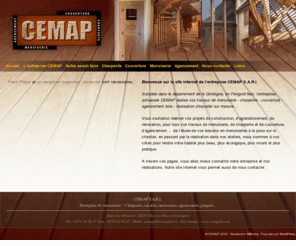 cemap24.com: CEMAP :: Entreprise de menuiserie en Périgord Dordogne
