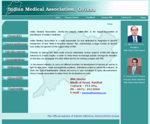 imaorissa.com: Indian Medcial Association,Orissa state branch
