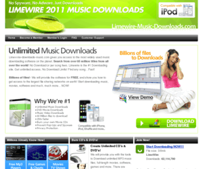 limevvire-music-downloads.com: Unlimited Music Downloads! Quick and Easy Downloading....for FREE!!
