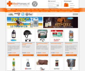 medhorses.nl: MedHorses - Ruitersport Webshop
Medhorses is een ruitersport webshop. Ruitersport webshop met de merken harryshorses, br, naf, trm, equine america, casco, absorbine. Verkoop van zadel tot voedingssupplement