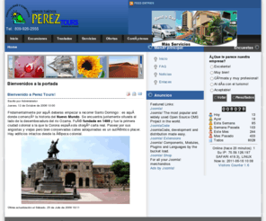 pereztours.com: Bienvenidos a la portada
Joomla! - el motor de portales dinámicos y sistema de administración de contenidos