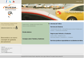 reclamacionestrafico.es: Gestoria Rueda
Un nuevo concepto de Gestoría para el vehículo y el conductor. Expertos en transferencias de vehículos. Informes de tráfico on-line. Seguros económicos para automóviles. Asesoria jurídica del automóvil. Expertos en reclamación de lesiones de tráfico.