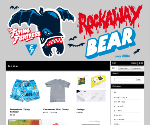 teddytroop.com: Rockawaybear | Store — h o m e
RockawayBear