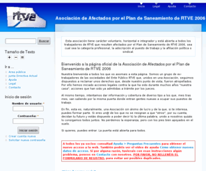 afectadosrtve.es: Asociación de Afectados por el Plan de Saneamiento de RTVE 2006 | AA PS RTVE 2006
