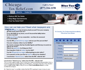 chicagotaxrelief.com: Chicago Tax Relief
chicago tax relief that reduces tax debt, tax relief chicago that reduces tax debt, chicago tax relief company that lifts levies, removes wage garnishments, and negotiates irs tax debt settlements, chicago tax relief that resolves income tax problems, tax relief chicago that resolves income tax problems, chicago tax help for irs and state tax debt, tax help chicago for irs and state tax debt