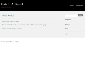 fishinabarrel.net: HOME
Home Page