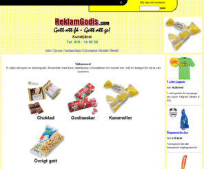 reklamgodis.com: ReklamGodis.com - Godis - Tablettaskar - Reklamklubbor - Chokladaskar -
Chokladpengar - Guldpengar - Logokarameller - Snacks - Logoklubbor - Logochoklad -
Jordntter - Chips
