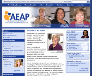 theaeap.com: Administrative Assistant â Association of Executive and Administrative Professionals
Administrative Assistants, Executive assistants, and other administrative professionals  -  achieve your career goals through the Association of Executive and Administrative Professionals.