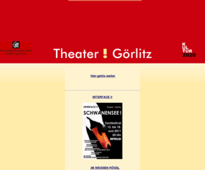 theater-goerlitz.de: Theater Görlitz :: Start
Theater Görlitz