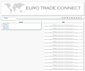 eurotradeconnect.com: Główna
pośrednictwo handlowe, sprawdzanie gospodarcze, windykacja naleznosci, teren dzialania -unia europejska.Wspolpraca na terenie Chin i innych krajow swiata