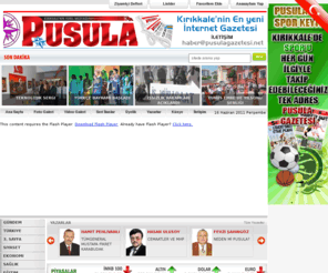 pusulagazetesi.net: PUSULA GAZETESİ | Kırıkkale'nin Açılış Sayfası... - [ Kırıkkale Haberleri - Kırıkkalespor - Kırıkkale - Yerel Haberler ]
Pusula , Haber , Pusula Gazetesi , Kırıkkale , Güncel , Spor , Son Dakika , Yerel Haberler , Sağlık , Magazin , Dünya , Gündem , 3. Sayfa , Yahşihan , Keskin , Delice , Sulakyurt , Hacılar , Bahşılı , Balışeyh , Hasandede , Kılıçlar, Kızılırmak