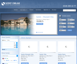 sedefemlak.com: Sedef Emlak   - Güncel İlanlar – Didim • Akbük • Mavişehir • Yeşiltepe
Sedef Emlak gayrimenkul danışmanlığı. Didim, Akbük, Mavişehir, Yeşiltepe'de satılık, kiralık; konut, ev, yazlık, daire, arsa, işyeri, villa, site yüzlerce güncel emlak ilanları.