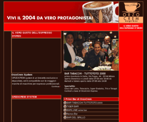 orzocrem.net: ORZOCREM EXPRESS è un prodotto Sirea S.r.l.
[Parma] Il primo portale sull' caffè d'orzo.