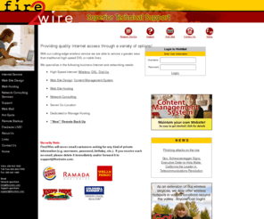 elite.net: Fire2Wire - Wireless Internet, Web Site Design, Consulting and More!
