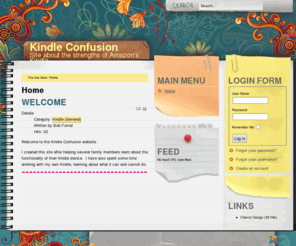 kindleconfusion.com: Kindle Confusion - Home
Kindle Confusion website: designed to highlight and show the functionality of the Kindle devices.