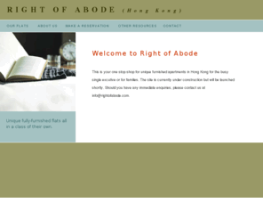 rightofabode.com: Right of Abode: your home away from home
